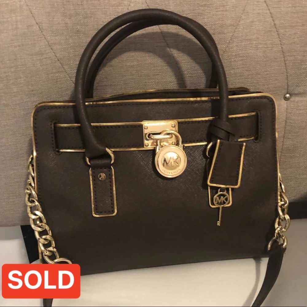 MK Hamilton Medium Brown Bag